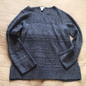 Blue &Silver light sweater